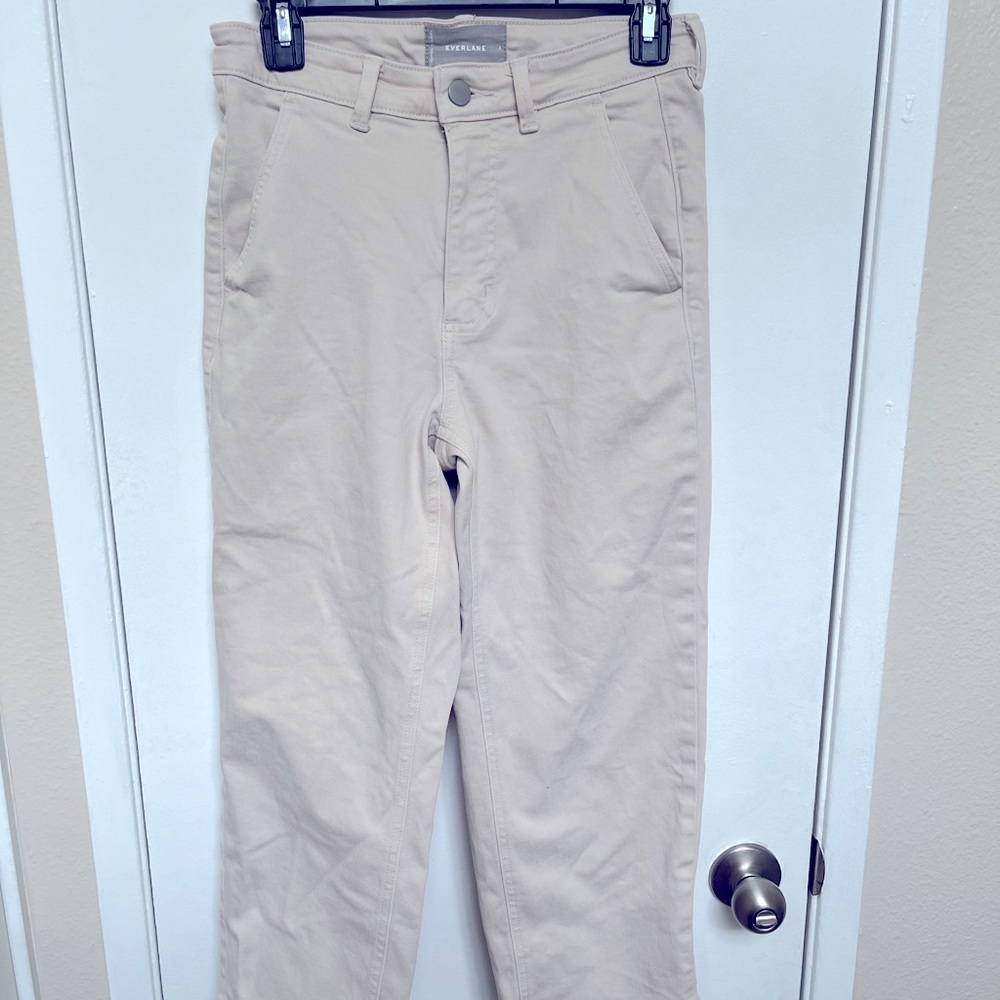 Everlane high waisted crop pants
